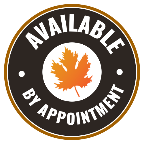 available by appointment