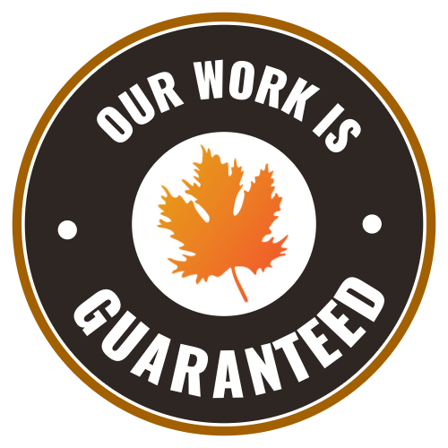 our work is guaranteed